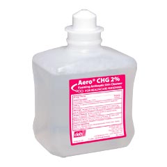 deb SBS Aero® CHG 2% Foaming Antiseptic Cleanser - (8) 1-Liter Cartridges