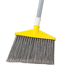 Rubbermaid [6385] Aluminum Handle Angled Upright Broom