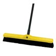 Rubbermaid [9B09] Plastic Foam Block Push Broom - Black Polypropylene Fill - 24" Cleaning Path RCP9B09BLA