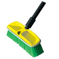 Rubbermaid [9B72] Nylon Vehicle Wash Brush - 10" Plastic Block