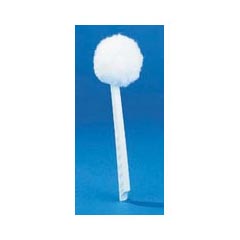 Unisan Toilet Bowl Mop - White - 12" Handle
