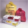 Jaguar Plastics Infectious Waste Commercial Can Liner - 55 Gallon Capacity - Red