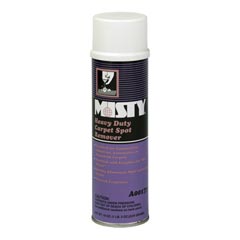 Amrep Misty® [A00173] Heavy-Duty Carpet Spot &amp; Stain Remover - (12) 19 oz. Aerosol Cans