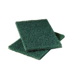 3M™ [86] Scotch-Brite™ Heavy Duty Commercial Scouring Pad - Green - (36) 6" x 9" Pads