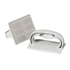3M™ [961] Twist-Lok™ Scouring Pad Holder w/ Handle - Gray - (10) 3.5" x 4.75" Holders