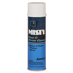 Amrep Misty® Glass &amp; Mirror Cleaner with Ammonia - 19-oz. Aerosol Can AMRA12120