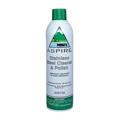 Amrep Misty® [A00146] ASPIRE™ Stainless Steel Cleaner &amp; Polish - (12) 16 oz. Aerosol Cans