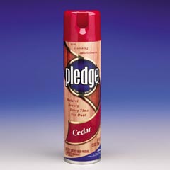 Johnson Diversey Pledge® Furniture Polish - Outdoor Fresh Scent - (12) 12.5 oz. Aerosol Cans