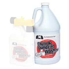 Nilodor [128DMPFD] Chute &amp; Dumpster Wash PLUS Bio-Enzymatic Cleaner - 1 Gallon Bottle
