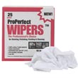 ProPerfect WIPERS™ Super-Absorbent All-Purpose Reusable T-Shirt Rags - 18" x 18" - 25 Count Box 770590