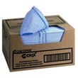 Chicopee Chix® Utility Foodservice Towels - Medium-Duty - Blue - 150 Per Box CHI8243