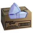 Chicopee Chix® Foodservice Towels w/ Microban® Antimicrobial Protection - Blue - 150 Per Box CHI8253