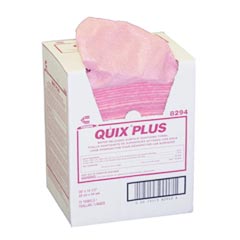 Chicopee Quix® Plus Sanitizing Food Service Towels - Pink - 72 Per Box
