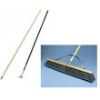 Commercial Push Broom Handles & Braces - Brooms, Brushes & Accessories