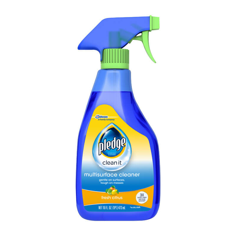 Pledge MultiSurface Cleaner, 16 oz. Trigger Bottle UnoClean