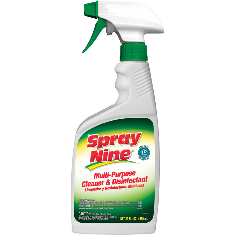 Spray Nine Multipurpose Cleaner and Disinfectant 22oz. 12 Pack