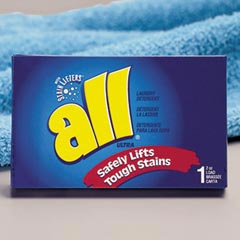Johnson Diversey [2979267] All® Ultra Powder Detergent - (100) 2 oz. Coin Vend Boxes