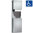 American Specialties [046924A] Automatic Roll Paper Towel Dispenser & Waste Receptacle ASI-046924A