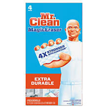 Mr. Clean Magic Eraser Extra Power - 4.60" x 2.40" - (8) 4 Sponges PGC82038                                          