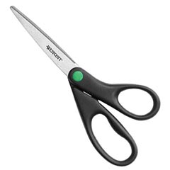 Westcott [41418] Kleenearth® Recycled Stainless Steel Straight Sheers - 8" Long - 3 1/4" Cut