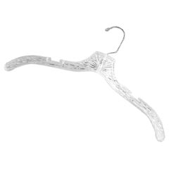 Tamor Plastics [7010CL4.12] Metal Hook Plastic Dress Hangers - (12) Clear Hangers