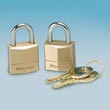 Master Lock Twin Brass Three-Pin Tumbler Locks MAS120T
