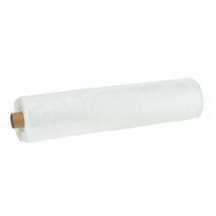 Film Gard Reinforced Polyethylene Plastic Sheeting Tarp - 20' x 100' - 6 Mil. - Clear