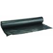 Black Polyethylene Plastic Sheeting Tarp - 28' x 100' - 6 Mil. - Black 121827