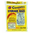 Warp Bros. [CB36] Original Banana Bags® Coverall Heavyweight Plastic Storage Bag - Transparent - 2 mil. - (5) 36" x 60" Bags 618195