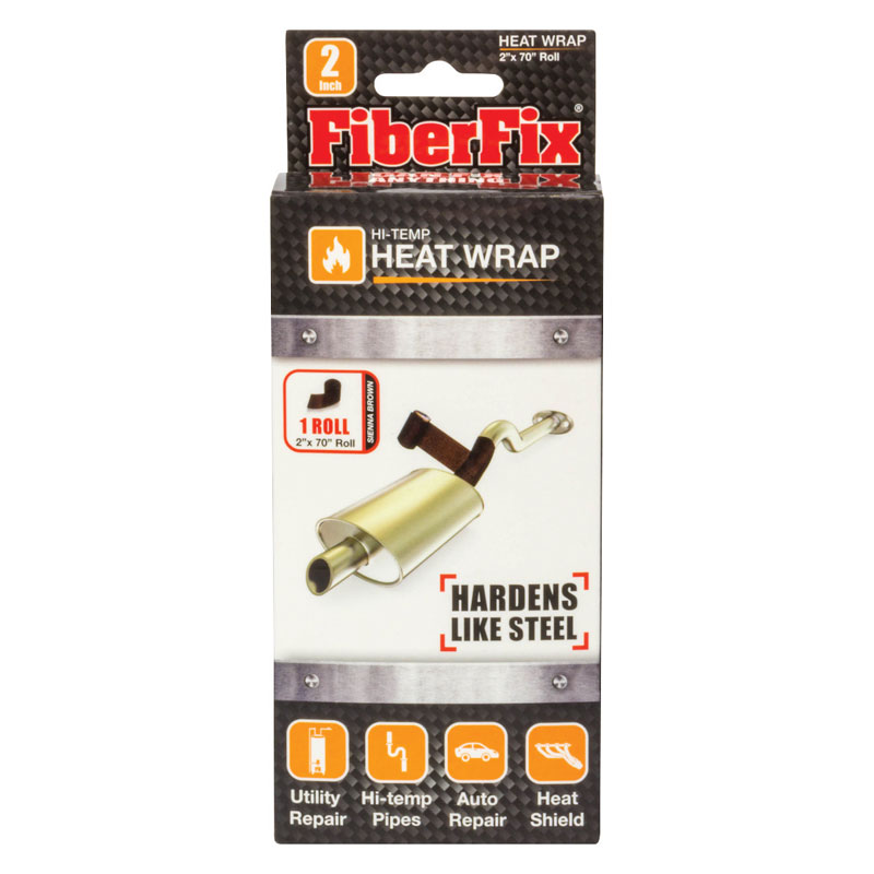 2" x 70" FiberFix Heat Wrap Repair Tape UnoClean
