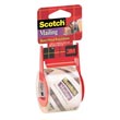3M™ [141] Scotch® Clear Mailing Tape w/ Dispenser - 1.88" x 800" Roll MCO141