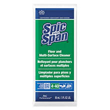 Proctor & Gamble Spic and Span Liquid Floor Cleaner Packets