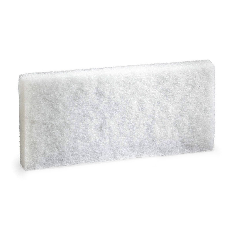 3M™ [8440] Doodlebug™ Cleaning System White Cleaning Pad - (4) 4 5/8" x 10 1/2" Pads