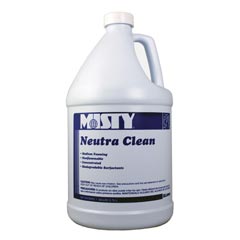 Amrep Misty® [BL0800] Neutra Clean Floor Cleaner - (4) 1 Gallon Bottles