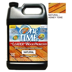 One TIME® [00200] Hard Wood Protector - Natural - 1 Gallon Bottle