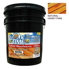 One TIME® [00600] Hard Wood Protector - Natural - 5 Gallon Pail