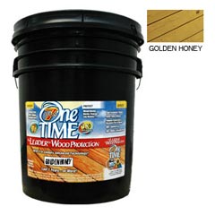 One TIME® [00910] Hard Wood Protector - Golden Honey - 5 Gallon Pail