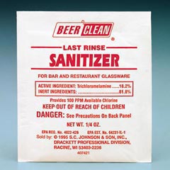 Johnson Diversey Beer Clean® Last Rinse Sanitizer DRK90223