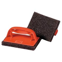 3M™ [9537] Scotch-Brite™ Scotchbrick™ Flat Griddle Scrubber - (3) 4 Packs