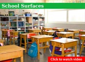 Nilodor SpectraSan 24™ Disinfectant, Fungicide & Virucide - School Surfaces Video
