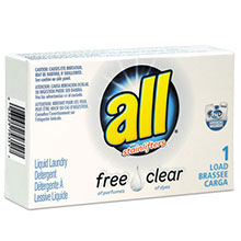 All Free Clear HE Liquid Laundry Detergent - Unscented - (100) 1.6 oz. VEN2979351