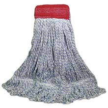Looped-End Floor Finish Mop Head, Large
