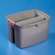 Brute® Plastic Double Pail Buckets - 19 Quart