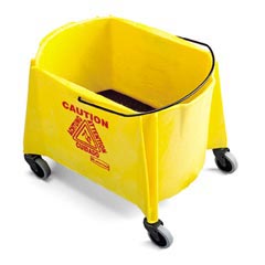 Brute® Large Capacity Mop Bucket - Yellow RCP611888YEL