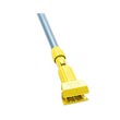 Rubbermaid [H226] Gripper® Clamp Style Wet Mop Handle - Plastic Yellow Head - 60" Aluminum Handle RCPH226