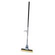 Rubbermaid [6435] Steel Roller Sponge Mop Handle w/ Cellulose Sponge Head