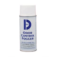 Big D Industries [341] Odor Control Fogger Air Freshener - Original Scent - (12) 5-oz. Aerosol Cans