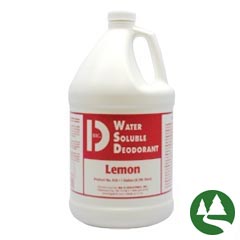 Big D Industries [618] Water-Soluble Liquid Deodorant Concentrate - Lemon Scent - (4) 1 Gallon Bottles