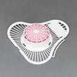 Fresh Products Para Urinal Screen with Deodorizer Block - Cherry Fragrance FRS12USPB
