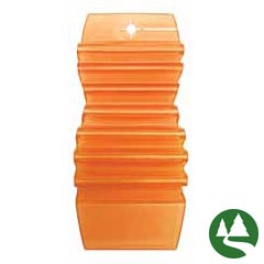 Krystal [EHTS72MGL] Eco-Fresh Hang Tag Air Fresheners - Orange - Mango Fragrance - 12 Pack